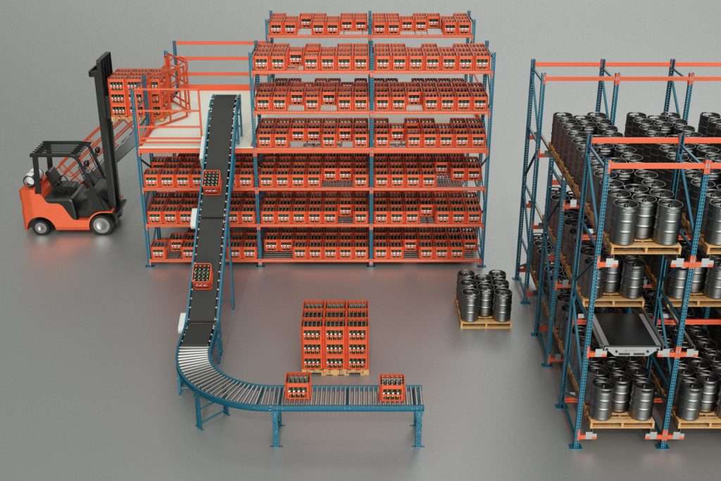 Beverage Storage Mezzanine