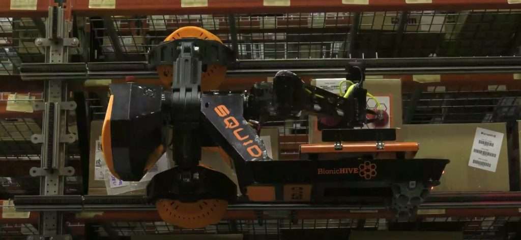 image of pallet rack technology system Bionic-hive-SqUID