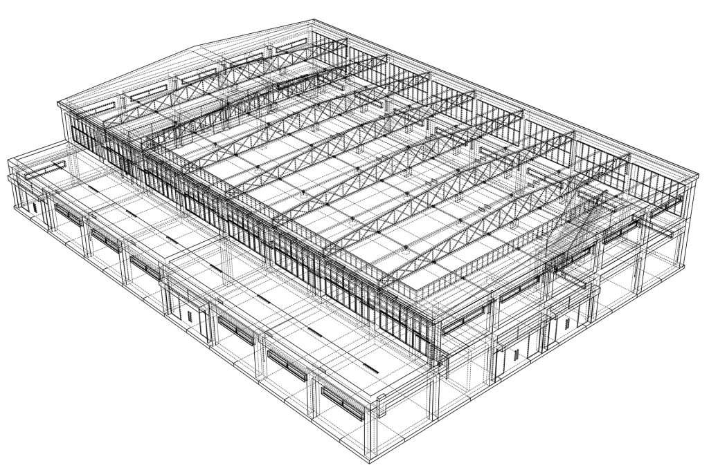 Warehouse CAD Layout | In-Plant Modular Office