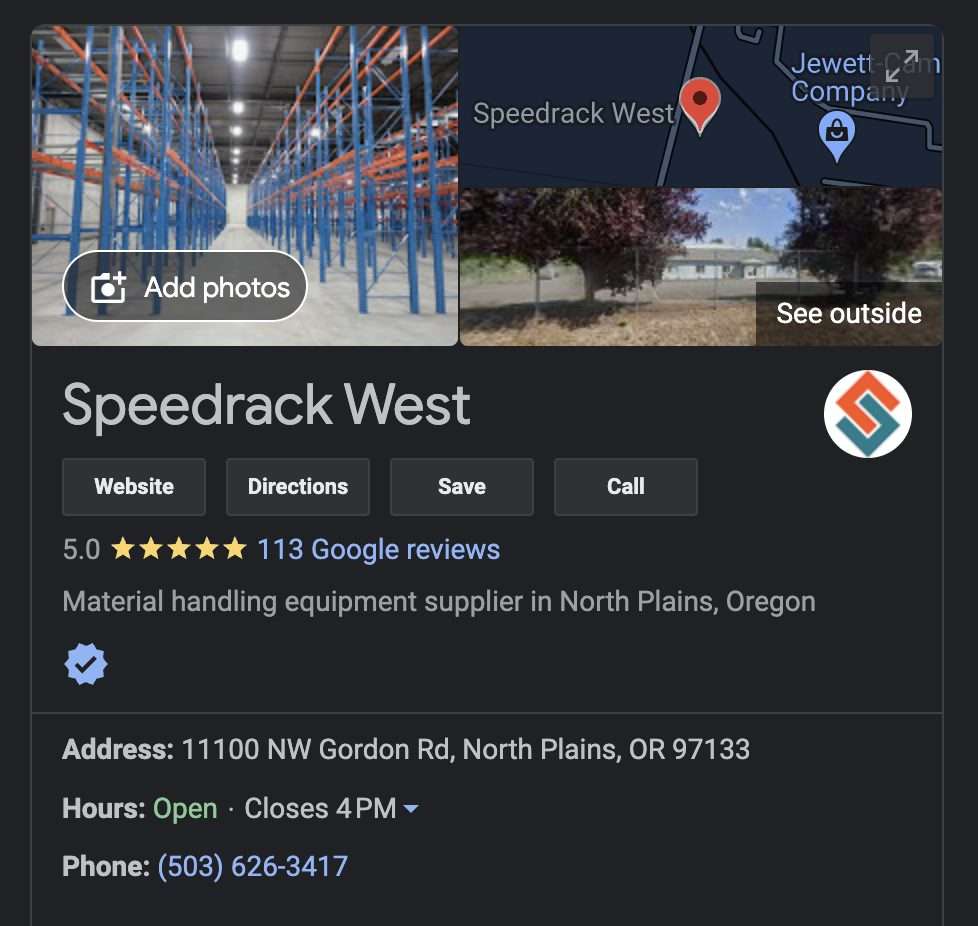 google speedrack west reviews