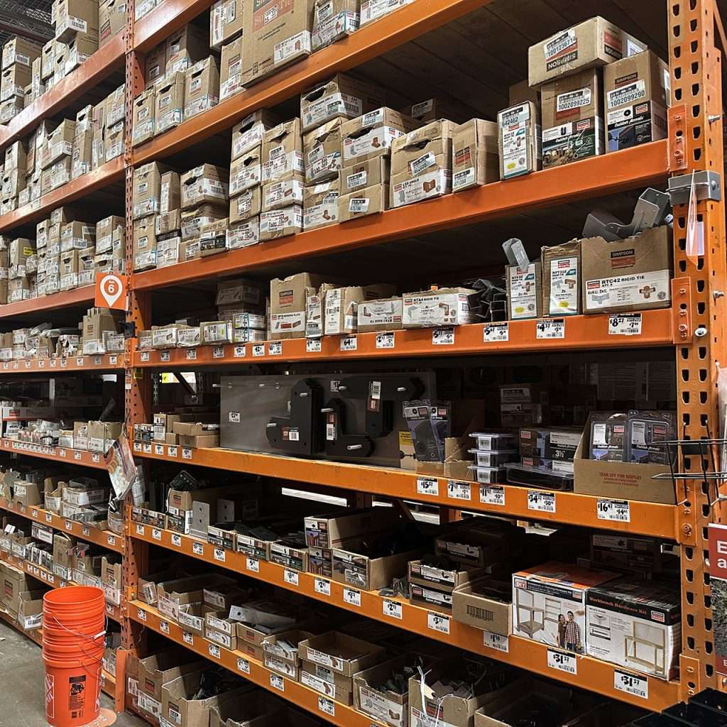 Home Depot Racking
