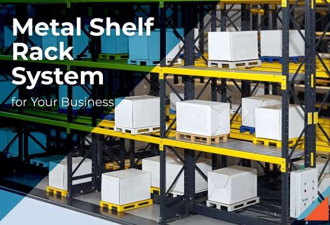 Industrial Strength Metal Shelf Rack System