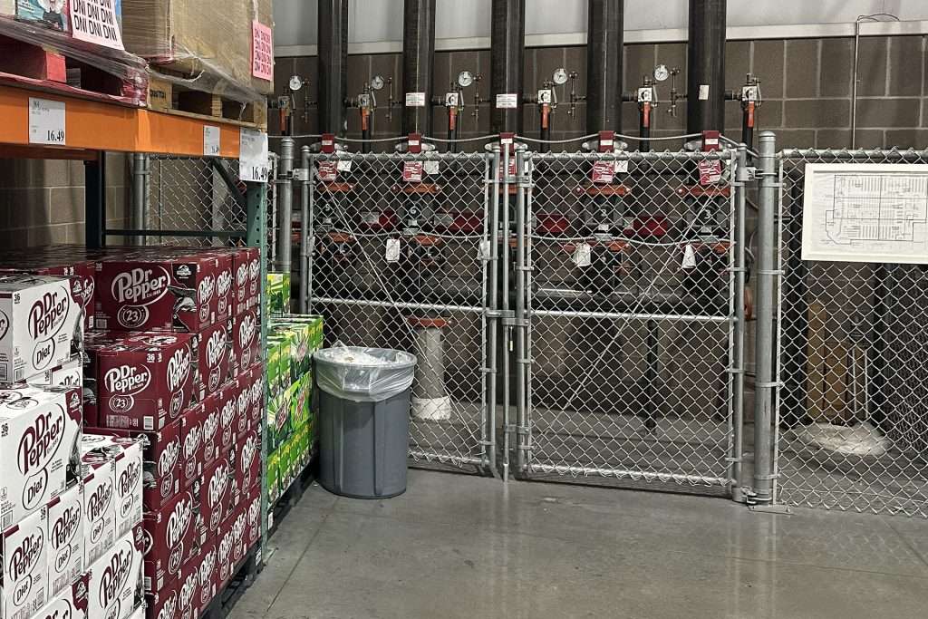 Pallet Rack in Costco