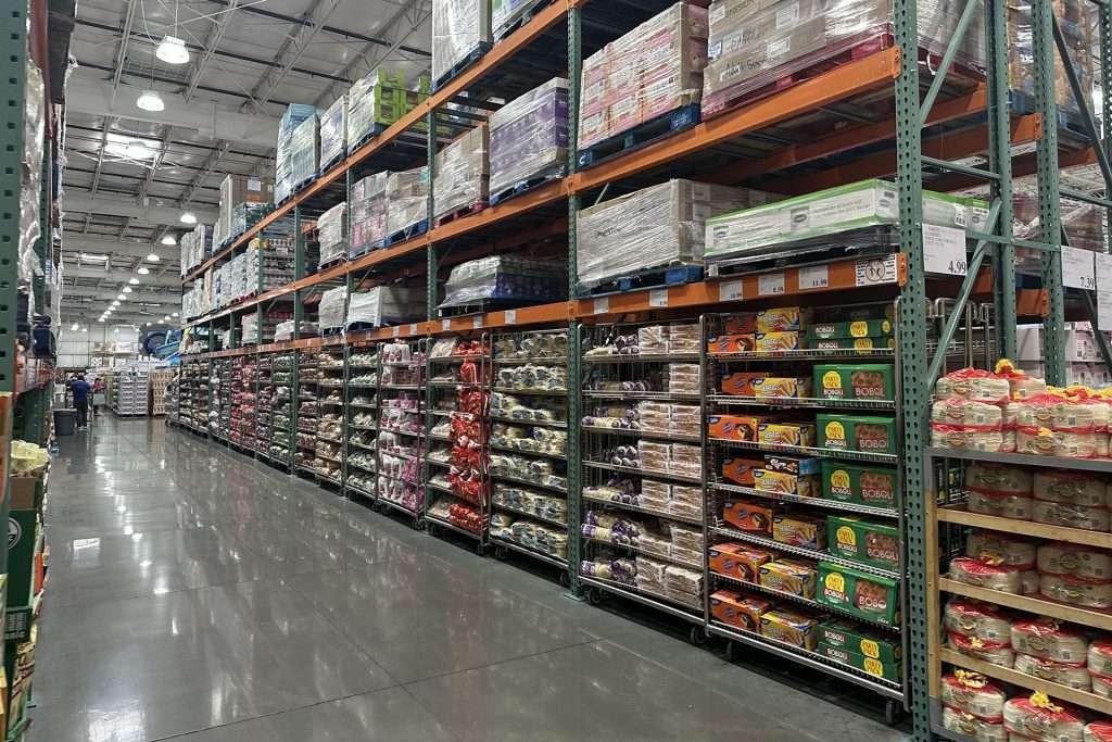 Pallet Rack in Costco