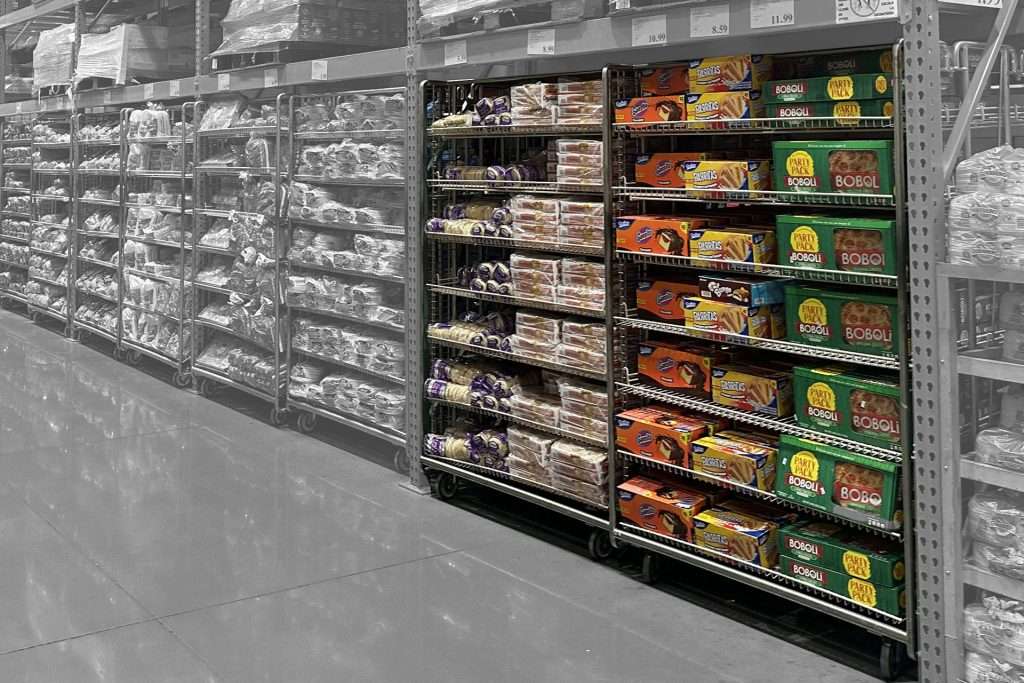 Pallet Rack in Costco