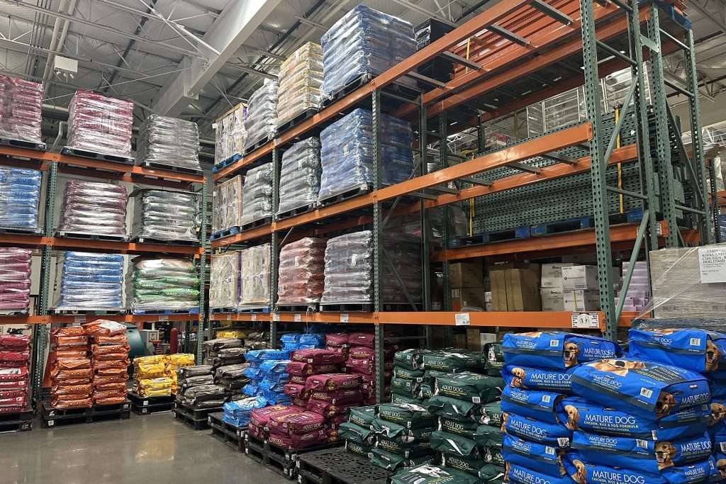 Pallet Rack in Costco