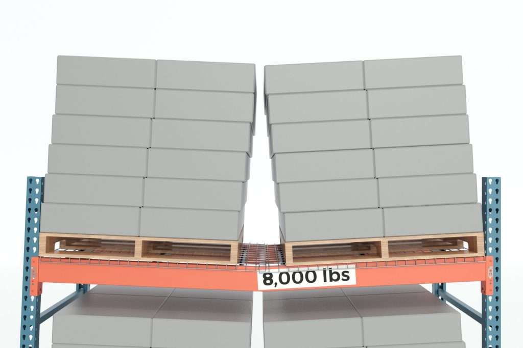 Pallet rack overload