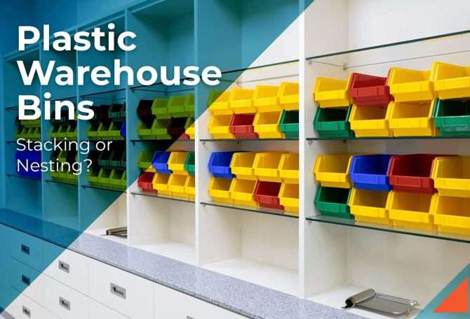 Plastic Warehouse Bins