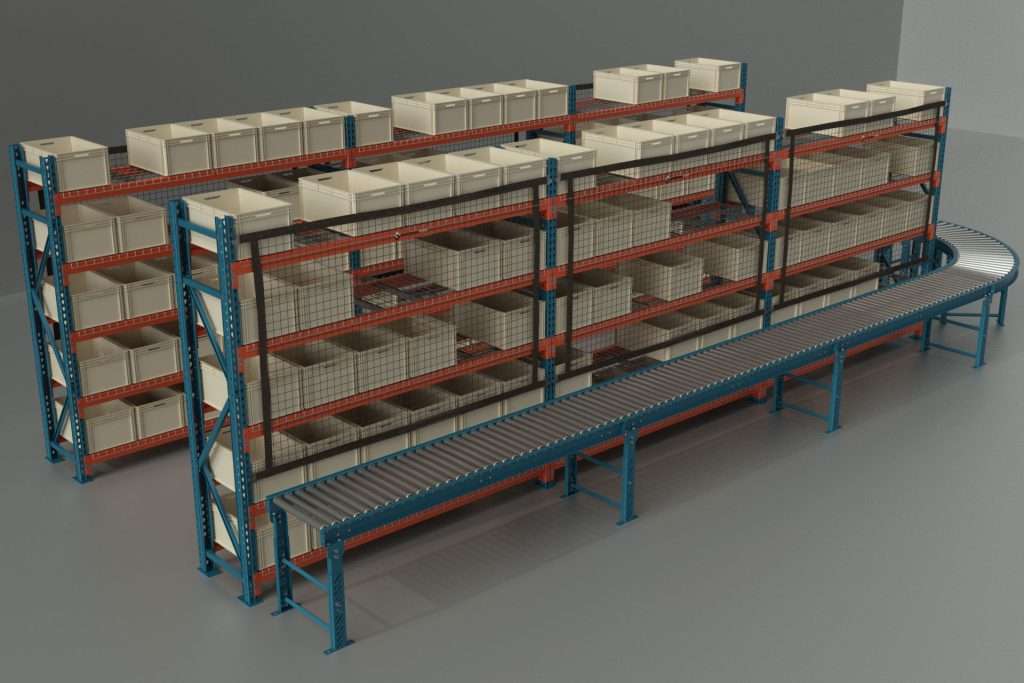 Safety Netting Modular - Manufacturing Facilities with Overhead Conveyors