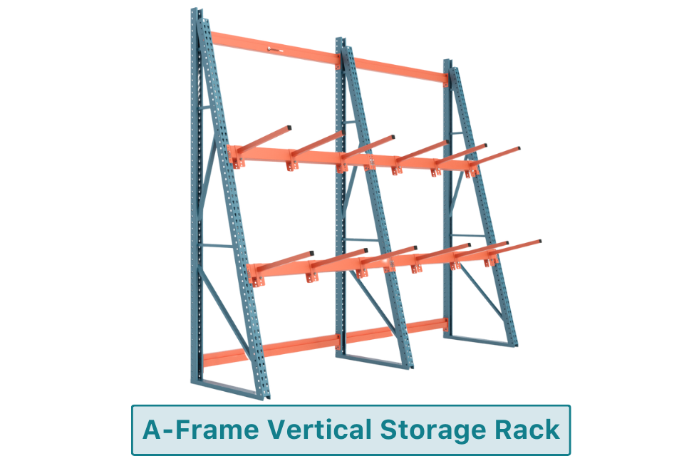 A-Frame Vertical Storage Rack