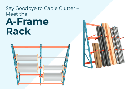 Cable Management Storage Optimization with A-Frame Rack