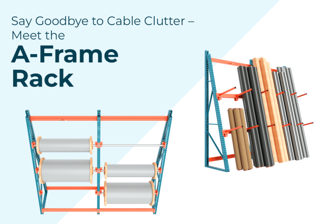Cable Management Storage Optimization with A-Frame Rack