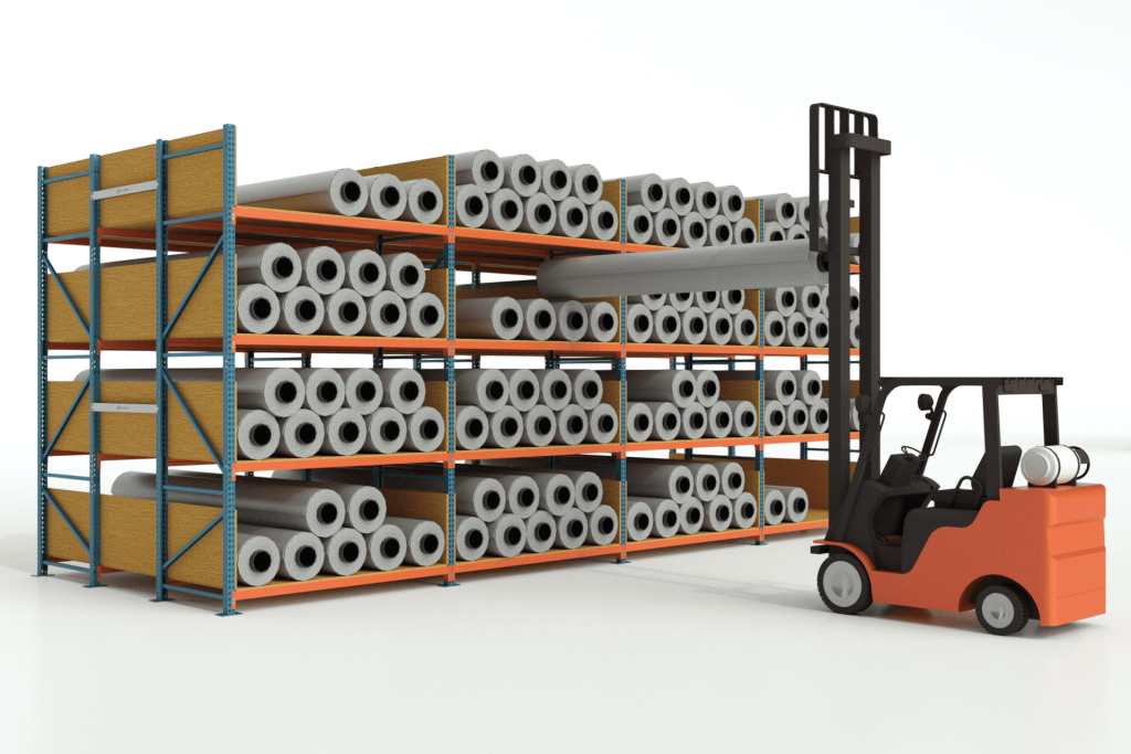 Modified Pallet Rack System