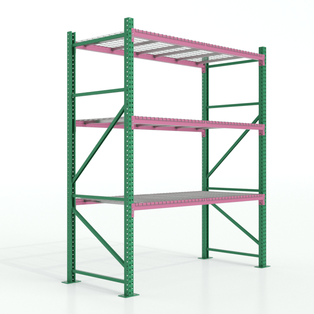 Custom Powder-Coated Racking