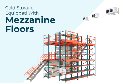 Mezzanine floors in cold storage facilities