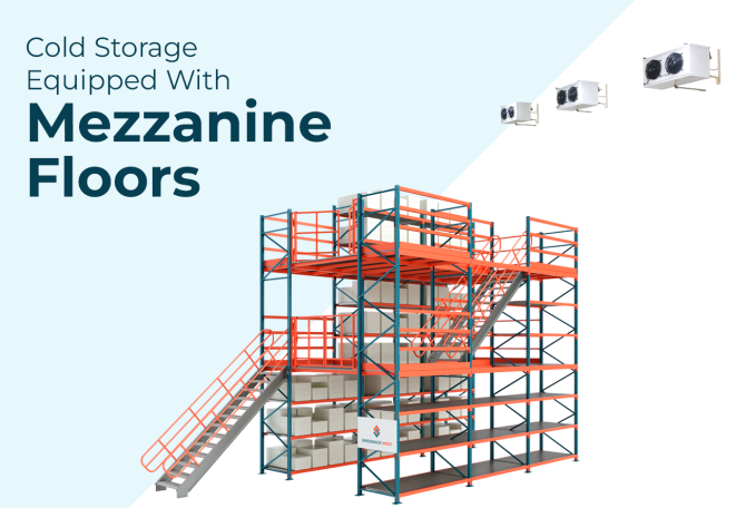 Mezzanine floors in cold storage facilities