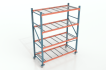 Mobile Pallet Rack: Caster-Mounted Portable Storage