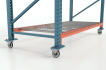 Mobile Pallet Rack: Caster-Mounted Portable Storage
