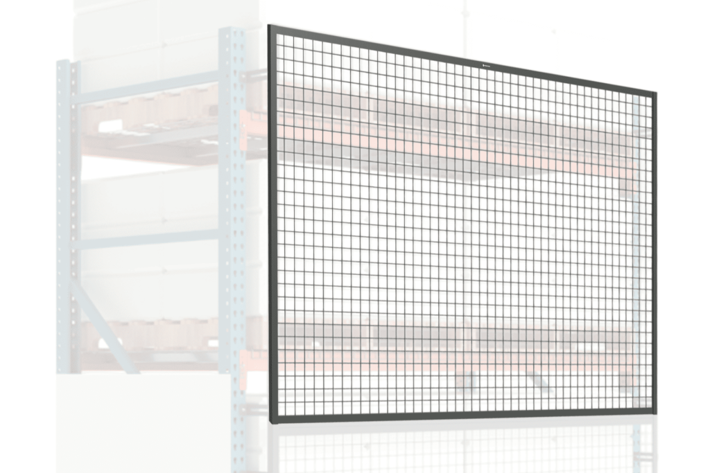 Pallet Rack Back Guard Wire Mesh Panel