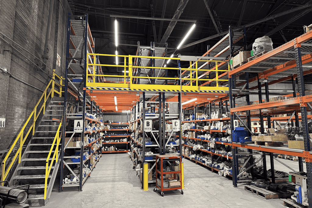 Rack Supported Mezzanine