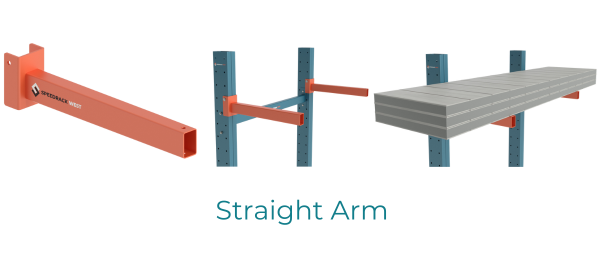 Pallet Rack | Cantilever Racks Straight Arm | Speedrack West