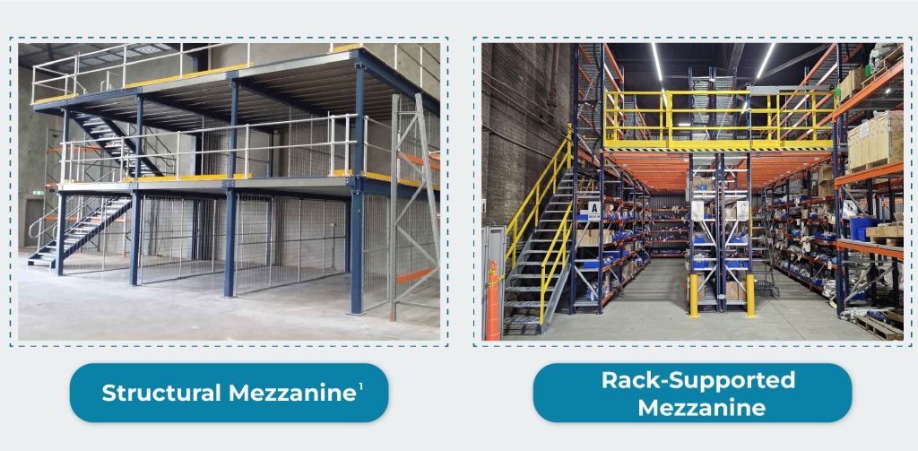 Structural and Rack-Supported Mezzanines