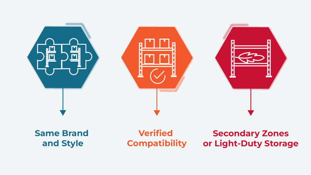 When Mixing Used and New Racking Can Work