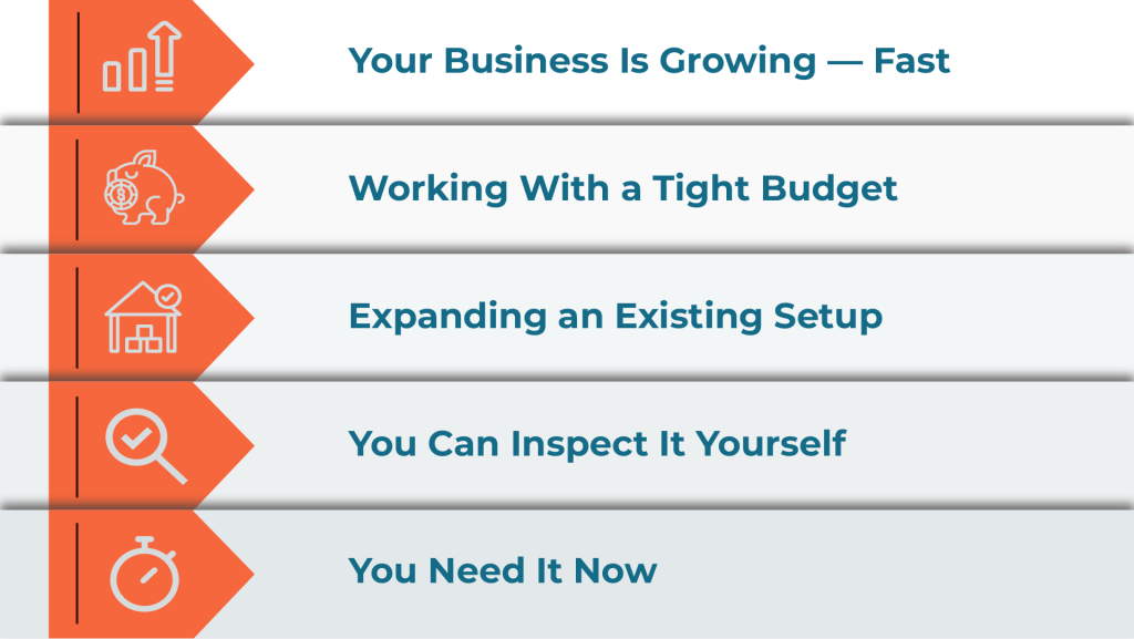 When Used Pallet Racking is a Right Choice