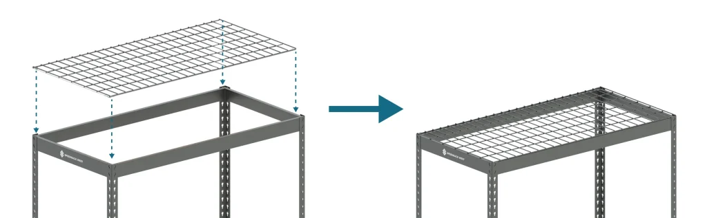 How toInstall Wire Decking