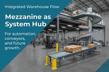 How Mezzanine Systems Integrate with Conveyors, Automation, and Other Warehouse Solutions