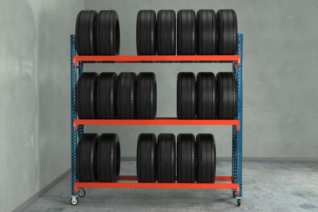 Mobile Tire Rack
