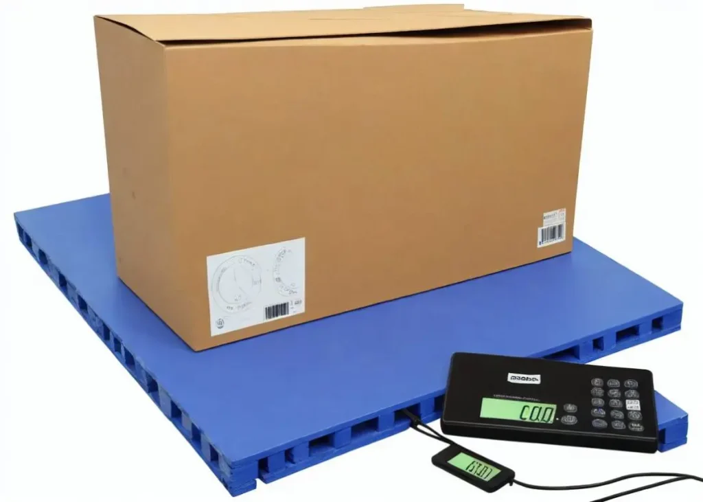 blue pallet scale and box speedrack west