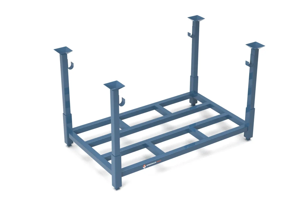 Stacking Rack with Hooks