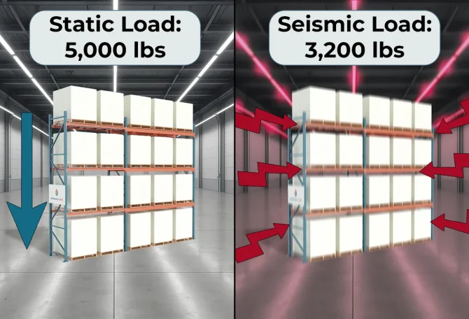 Static vs Sesmic Cover